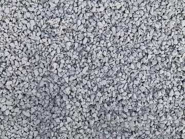 #9 limestone gravel small light gray decorative stone