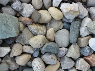 Large river rock decorative stone mixed rounded landscape boulders