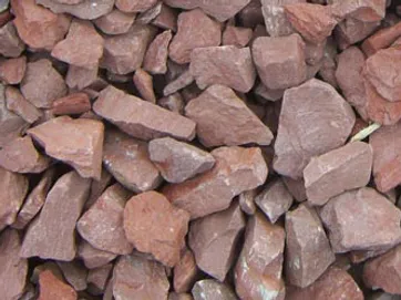 Mojave decorative stone red tan angular landscape rock